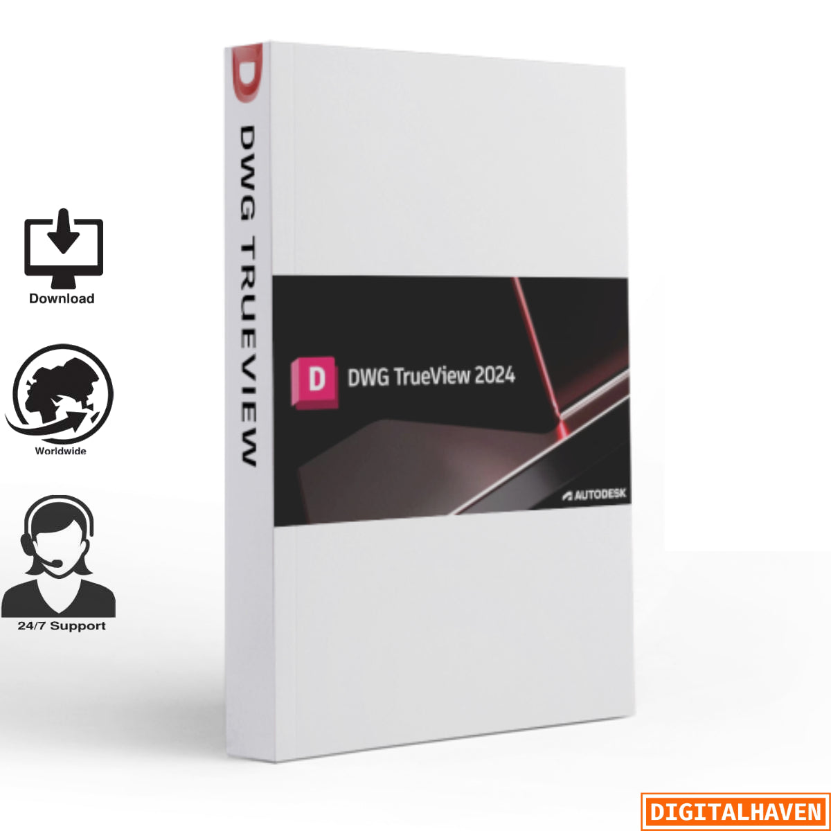 Autodesk DWG TrueView 2024 - Official cover