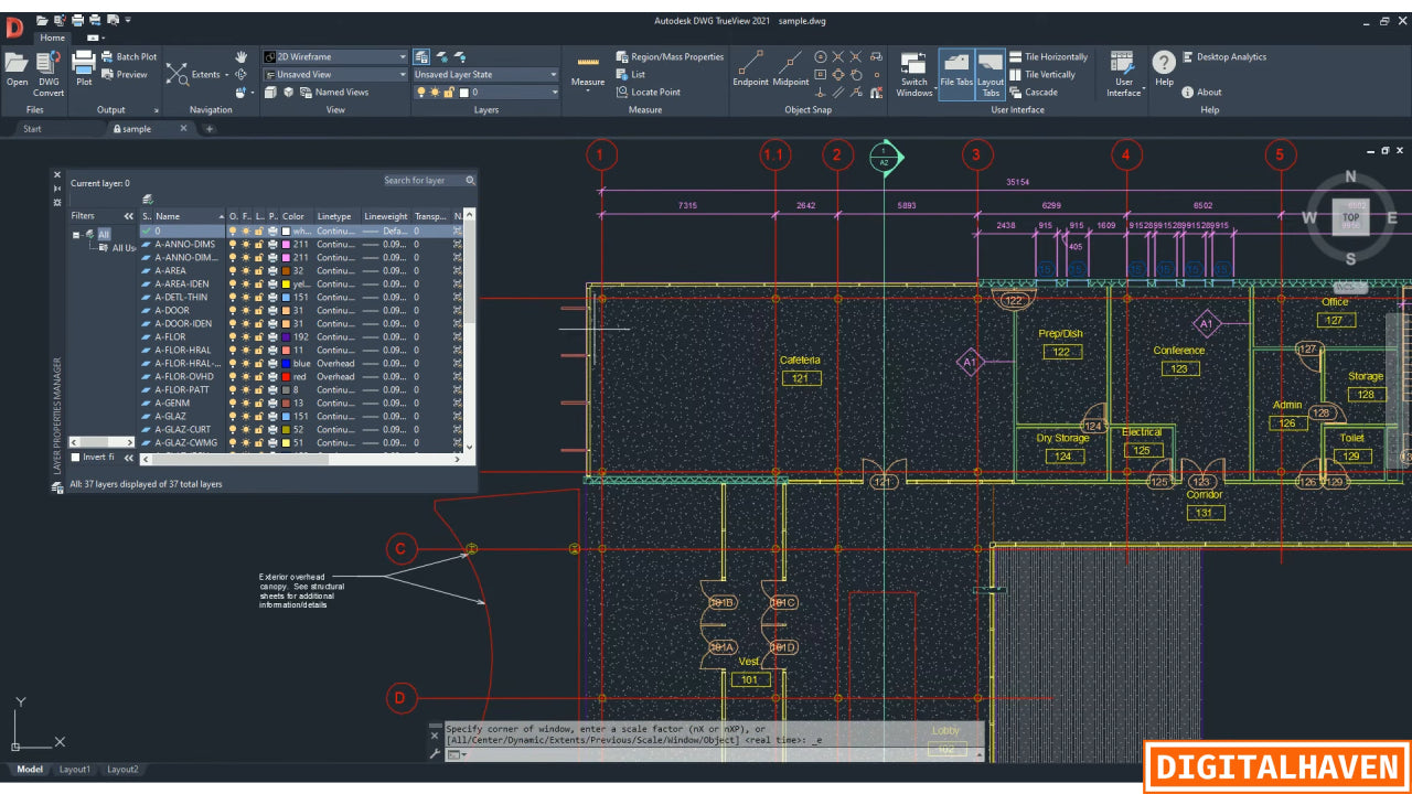 Autodesk DWG TrueView 2024 - software demonstration