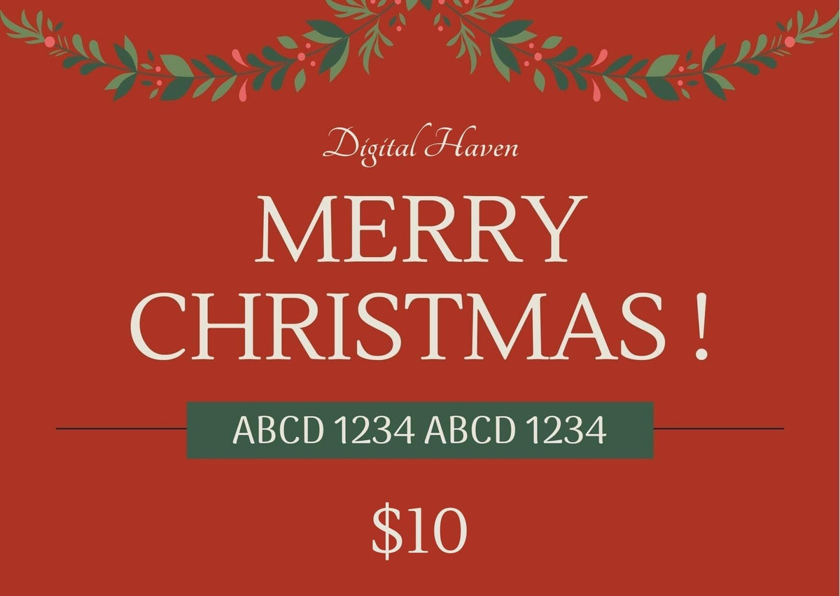 Christmas Gift Card