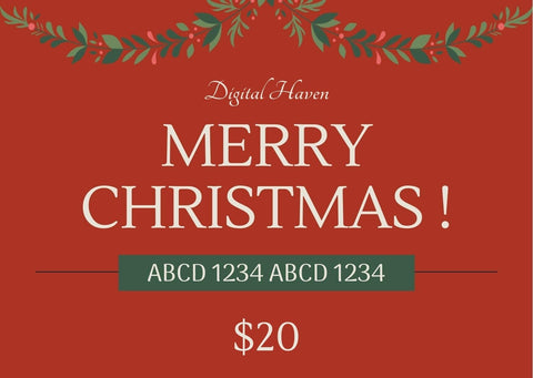 Christmas Gift Card