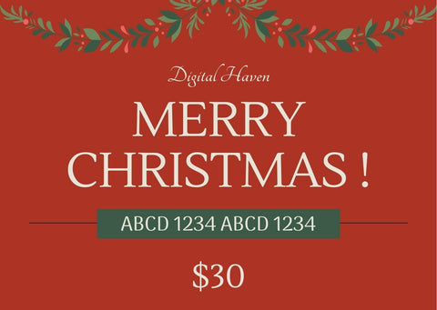 Christmas Gift Card