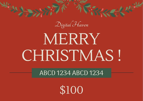 Christmas Gift Card