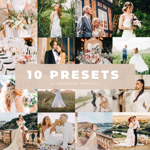 AIRY WEDDING LIGHTROOM PRESETS