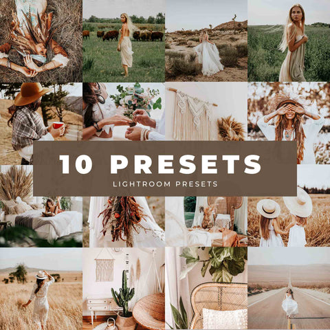 BOHEMIAN DREAM LIGHTROOM PRESETS