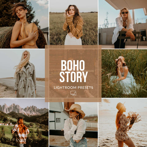 BOHO STORY LIGHTROOM PRESETS