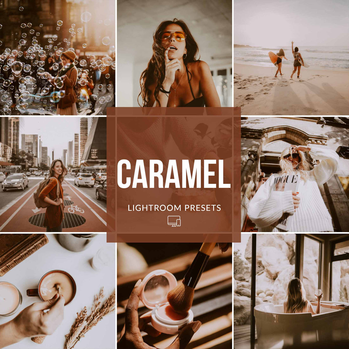 CARAMEL LIGHTROOM PRESETS
