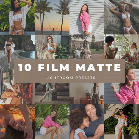 FILM MATTE LIGHTROOM PRESETS