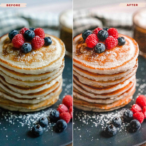FOOD LOVERS LIGHTROOM PRESETS