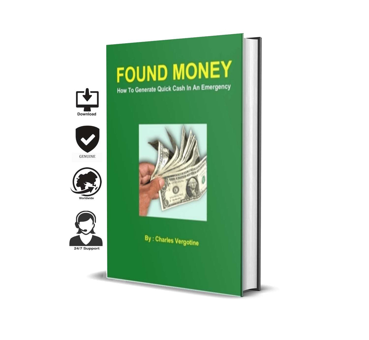 Found Money E-BOOK First Edition 100% Authentic