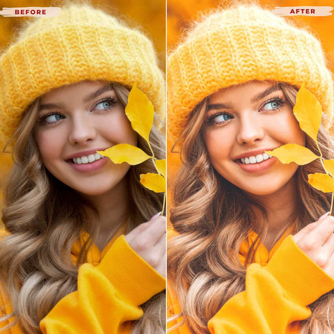 GOLDEN FALL LIGHTROOM PRESETS
