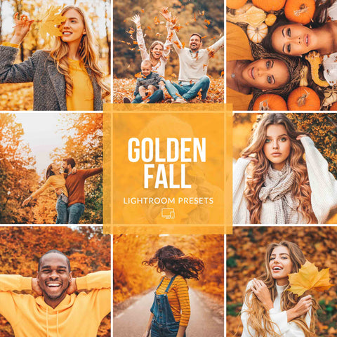 GOLDEN FALL LIGHTROOM PRESETS