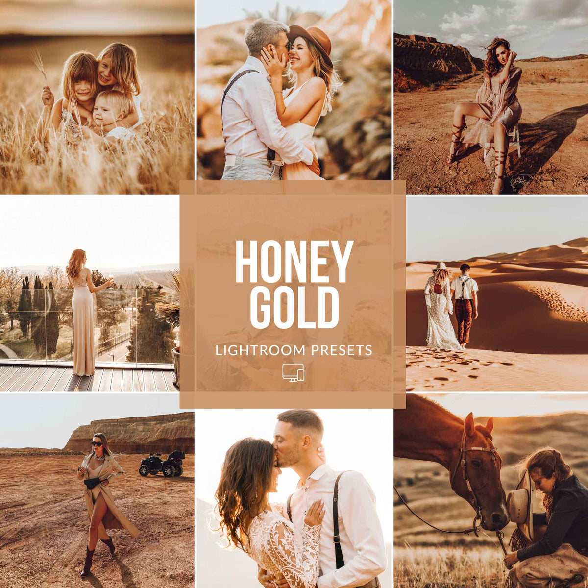 HONEY GOLD LIGHTROOM PRESETS