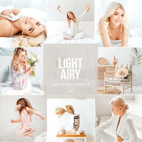 LIGHT & AIRY LIGHTROOM PRESETS