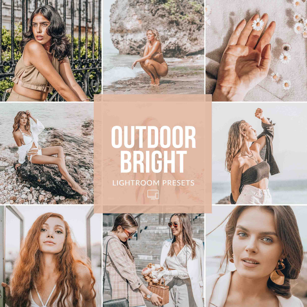 OUTDOOR BRIGHT LIGHTROOM PRESETS