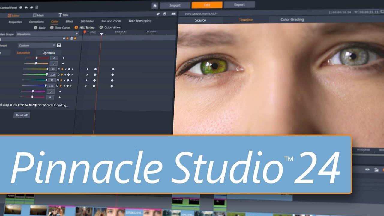 Pinnacle Studio 24 Ultimate Video editing software 100% Genuine - SDIGITAL