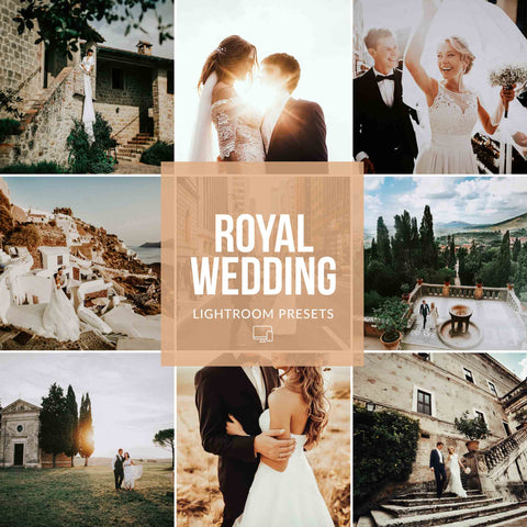 ROYAL WEDDING LIGHTROOM PRESETS
