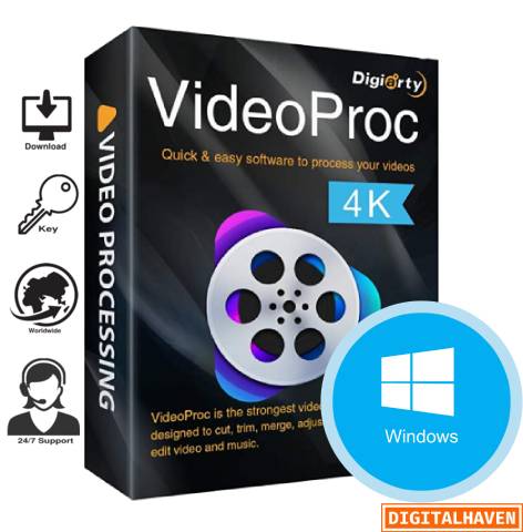 VideoProc Converter Lifetime License WIN/MAC