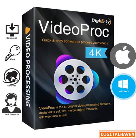 VideoProc Converter Lifetime License WIN/MAC