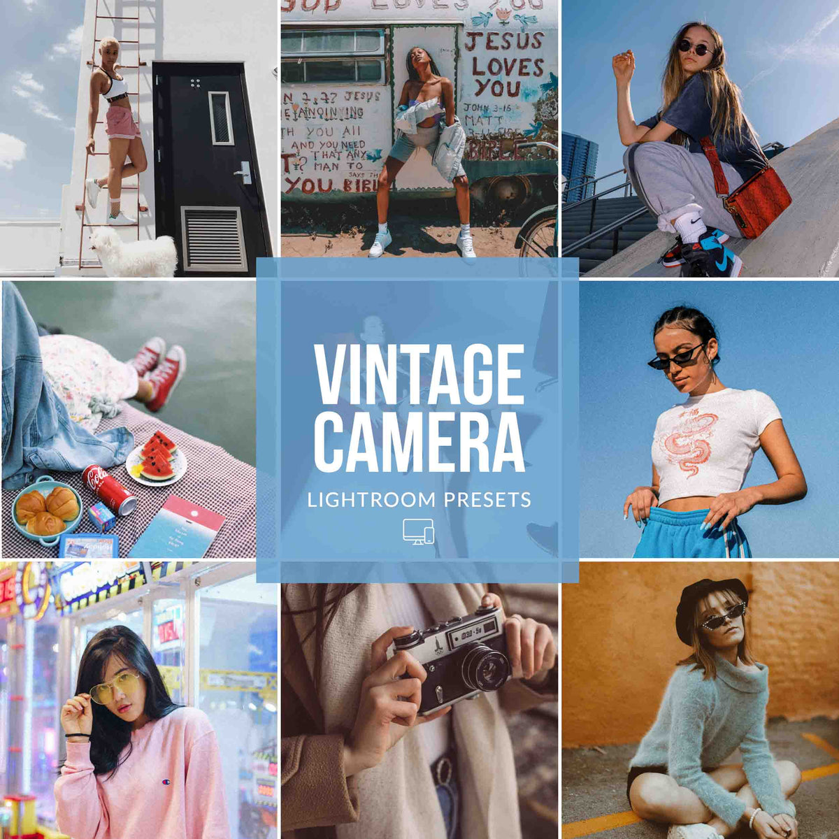 VINTAGE CAMERA LIGHTROOM PRESETS