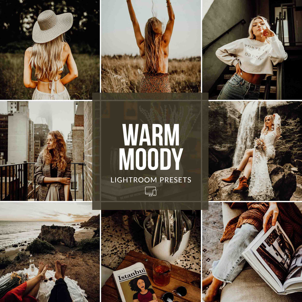 WARM & MOODY LIGHTROOM PRESETS