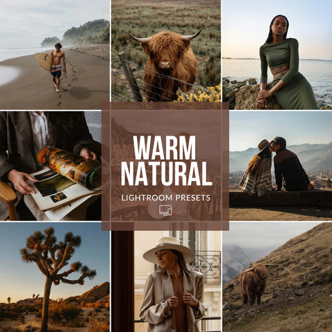 WARM AND NATURAL LIGHTROOM PRESETS
