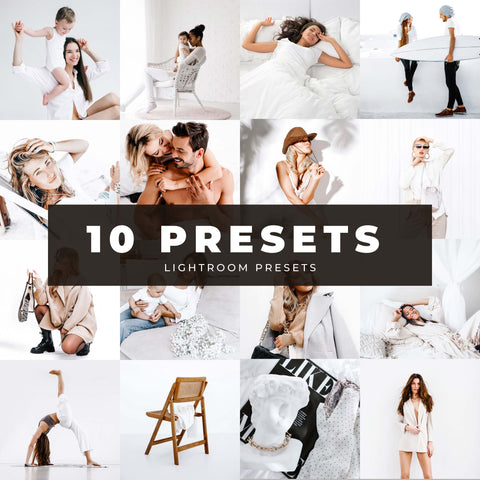 WHITES LIGHTROOM PRESETS