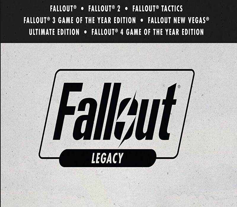 Fallout Legacy Collection EU Steam CD Key