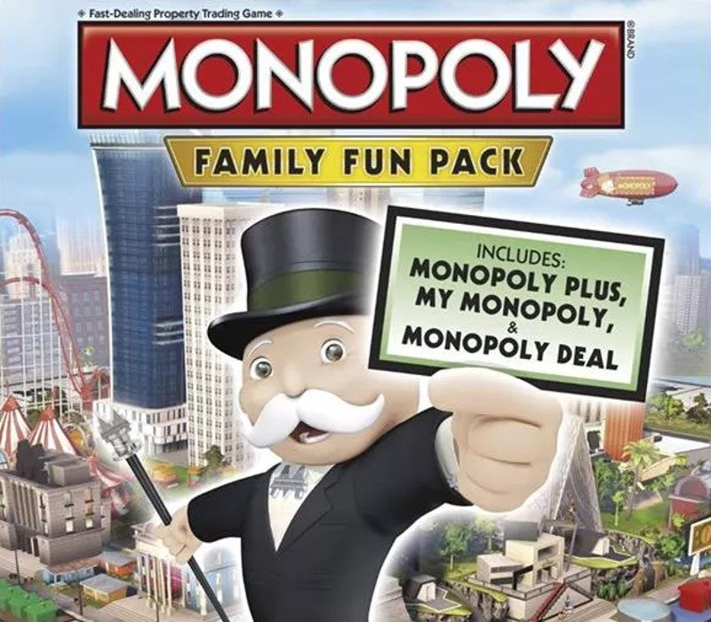 MONOPOLY FAMILY FUN PACK EU XBOX One CD Key