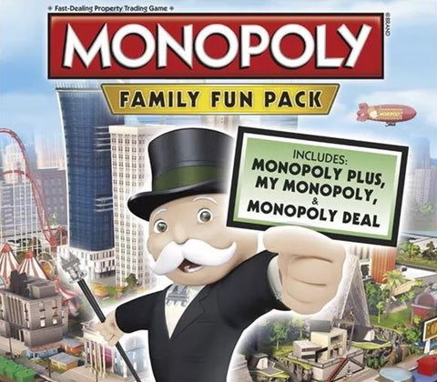 MONOPOLY FAMILY FUN PACK EU XBOX One CD Key