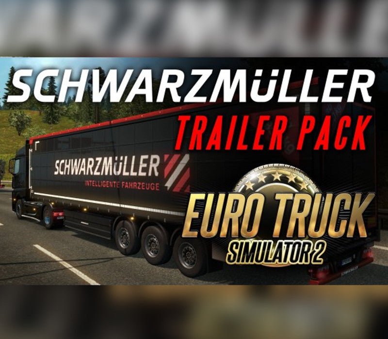 Euro Truck Simulator 2 - Schwarzmüller Trailer Pack DLC EU Steam CD Key