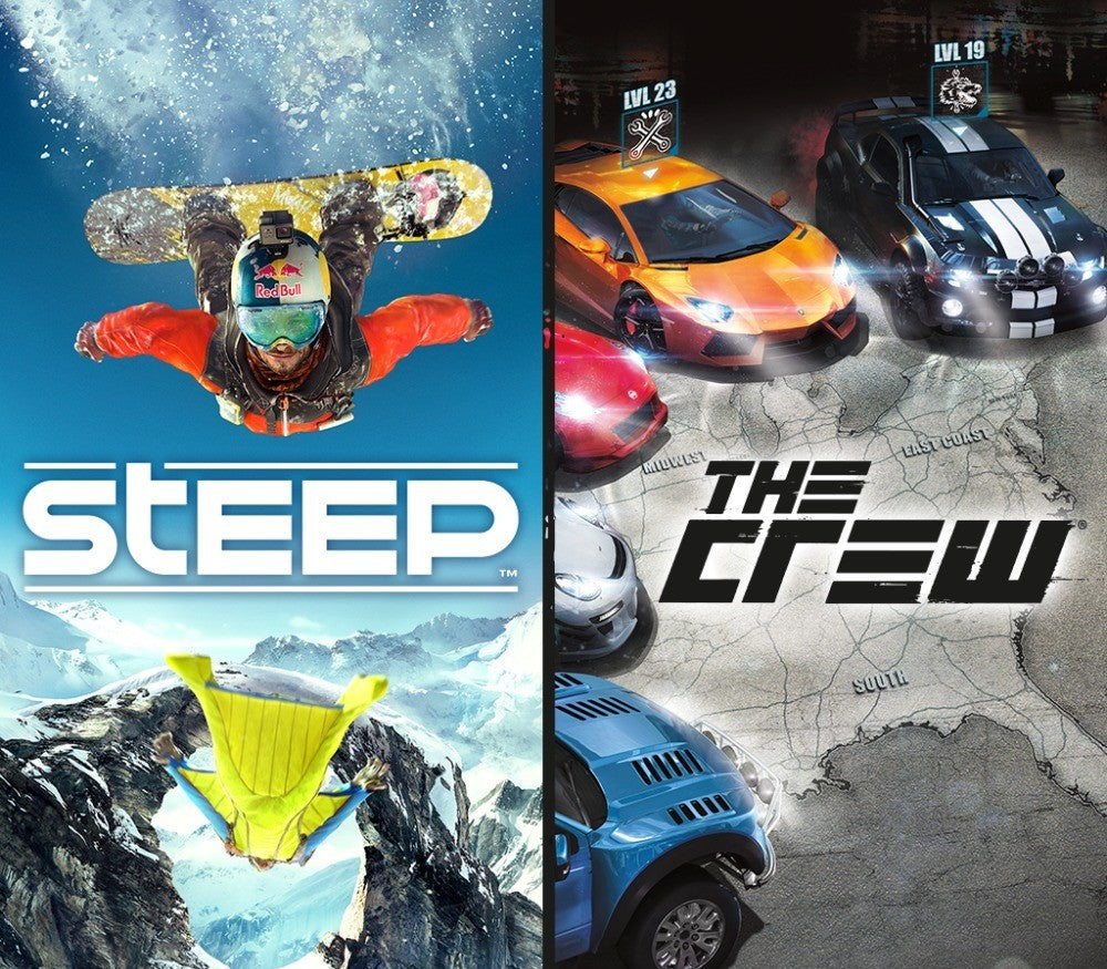 Steep and The Crew Bundle US XBOX One CD Key