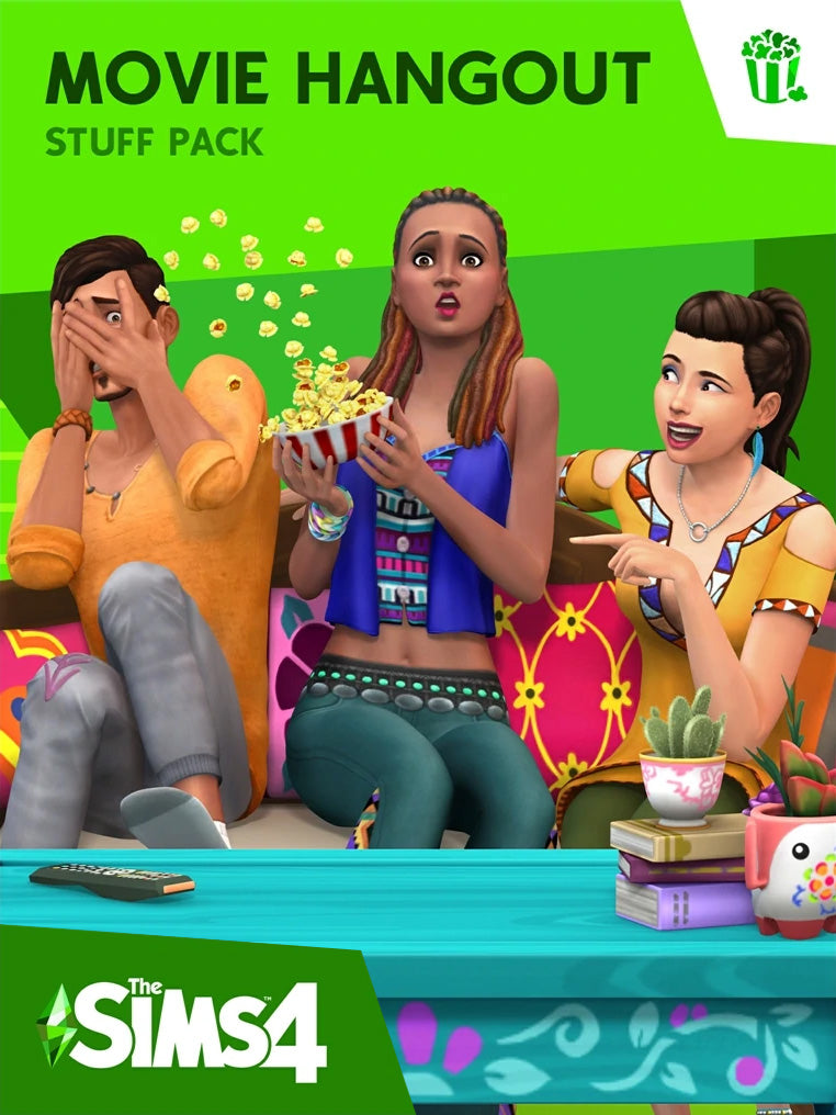 The Sims 4 - Movie Hangout Stuff DLC EU Origin CD Key