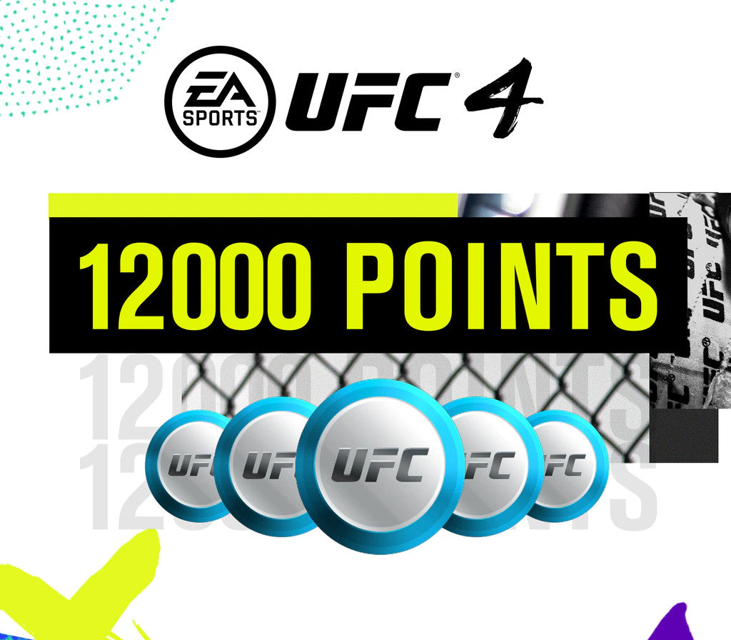 UFC 4 - 12000 Points US PS4 CD Key